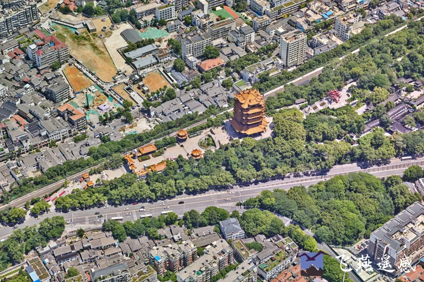 一樓一閣，均以數(shù)字化方式呈現(xiàn)——實景三維“復刻”大美武漢